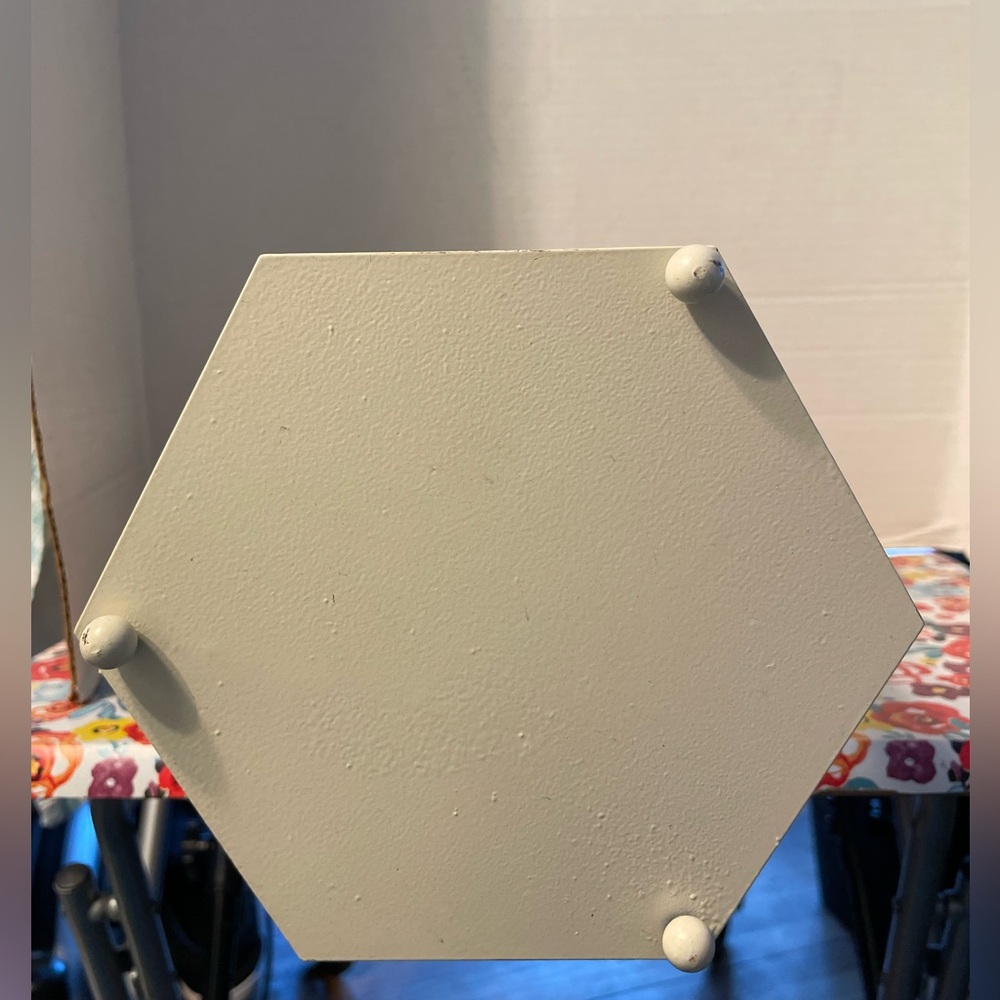 Cream Metal/Glass Lantern Home Accent - Picture 7 of 7
